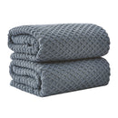Cotton Diamond Waffle Weave Bath Towel Set - Grayson Collection by Great Bay Home