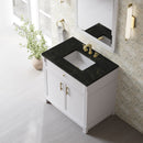 James Martin Bellshire 36" Single Bathroom Vanity, Bright White