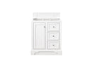 James Martin De Soto 30" Single Bathroom Vanity, Bright White