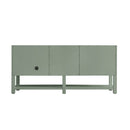 James Martin Breckenridge 72" Double Bathroom Vanity, Smokey Celadon