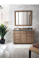 James Martin Bristol 48" Single Bathroom Vanity, Whitewashed Walnut