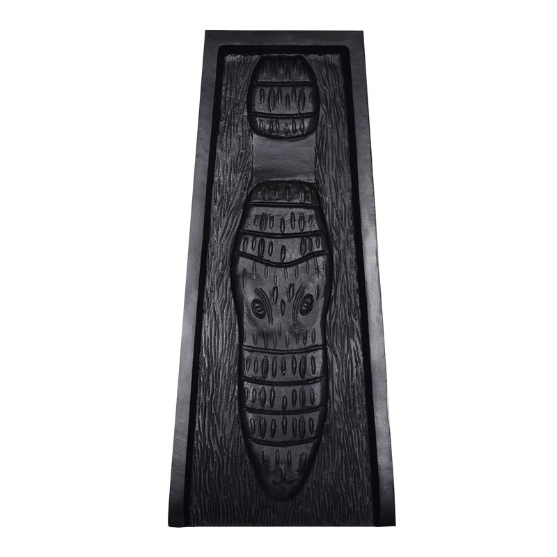 Black Alligator 24-in Cast Aluminum Downspout Gutter Splash Block