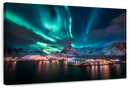 Lofoten Night Northern Lights Wall Art