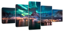 Lofoten Night Northern Lights Wall Art