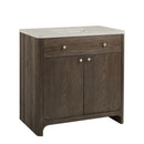 James Martin Gracyn 36" Single Bathroom Vanity, Sable
