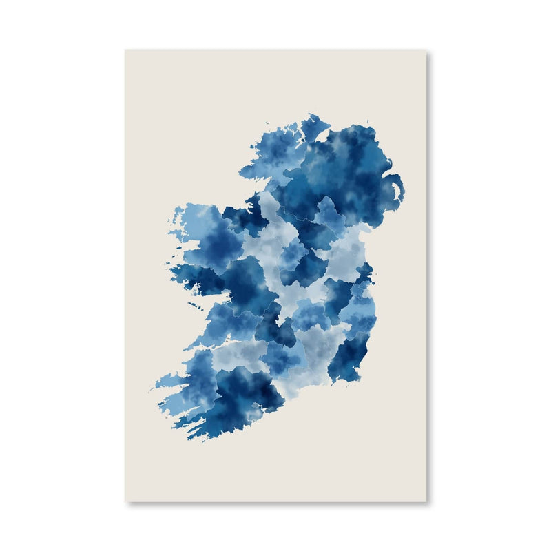 Ireland Watercolor Canvas