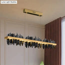 GobekUsa Irene - Iceberg Design Modern LED Chandelier Lighting For Dining Room