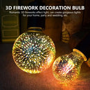 Iridescent 3d led fireworks decor bulb living room ambient light by Decorbites