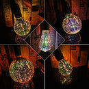 Iridescent 3d led fireworks decor bulb living room ambient light by Decorbites