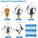 Iridescent 3d led fireworks decor bulb living room ambient light by Decorbites
