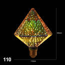 Iridescent 3d led fireworks decor bulb living room ambient light by Decorbites