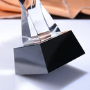GobekUsa Crystal Horse Trophy: Simulated Horse Head Glass Medal & Decorative Figurine