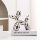 GobekUsa Balloon Dog Ceramic Sculpture Ornament for Home Office Decor & Gifts