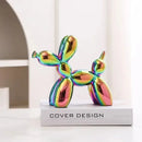 GobekUsa Balloon Dog Ceramic Sculpture Ornament for Home Office Decor & Gifts