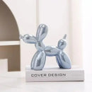 GobekUsa Balloon Dog Ceramic Sculpture Ornament for Home Office Decor & Gifts