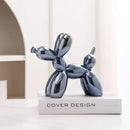 GobekUsa Balloon Dog Ceramic Sculpture Ornament for Home Office Decor & Gifts
