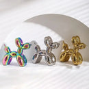 GobekUsa Balloon Dog Ceramic Sculpture Ornament for Home Office Decor & Gifts