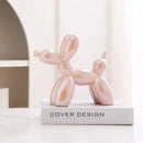 GobekUsa Balloon Dog Ceramic Sculpture Ornament for Home Office Decor & Gifts