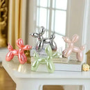 GobekUsa Balloon Dog Ceramic Sculpture Ornament for Home Office Decor & Gifts