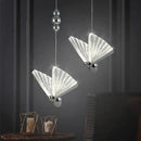 GobekUsa Butterfly Led Pendant Lights for Bedside Living Dining Room Kitchen