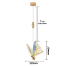 GobekUsa Butterfly LED Pendant Lights Chandelier for Indoor Living and Dining Room Lighting