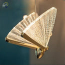 GobekUsa Butterfly LED Pendant Lights Chandelier for Indoor Living and Dining Room Lighting