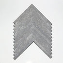 Iris Black Fine Textured Plank Marble Tiles 1 9/16x18