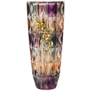 GobekUsa Crystal Glass Vase: Elegant Dried Flower Decor for Luxury Dining Tables