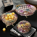 GobekUsa Crystal Glass Vase: Elegant Dried Flower Decor for Luxury Dining Tables