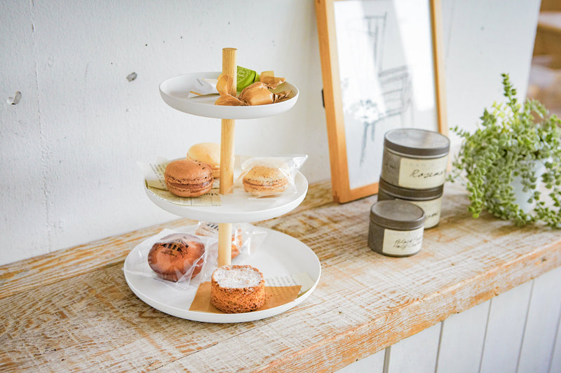 Serving Stand - Steel + Wood, photo 5 of 7