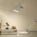 GobekUsa Iron Bell Shaped Industrial Table Lamp with Swing Arm for Study Room Desk