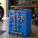 Container Storage Side Table - Large by EP Designlab LLC