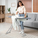 Ironing Board with Iron Rest and Removable Silver-Gray by DirectDeals