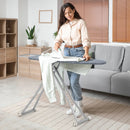 Ironing Board with Iron Rest and Removable Silver-Gray by LJGDeals