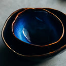 GobekUsa Irregular Shape Ceramic Dinner Set - Blue Color - Eco-Friendly Bowls - KL-265