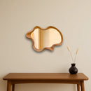 Irregular Wave Mirror by Interior Moderna