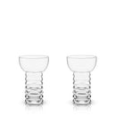 Pacific Crystal Pearl Diver Glasses Set of 2