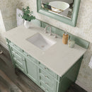 James Martin Brittany 48" Single Bathroom Vanity, Sage Green