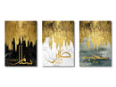 GobekUsa Islamic Canvas Wall Art Set