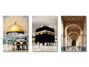 GobekUsa Islamic Quran Canvas Wall Art Set