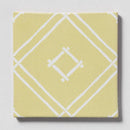 Island House Lemon, Royal White Glossy Chez Bamboo Glazed Terracotta Tiles 6x6