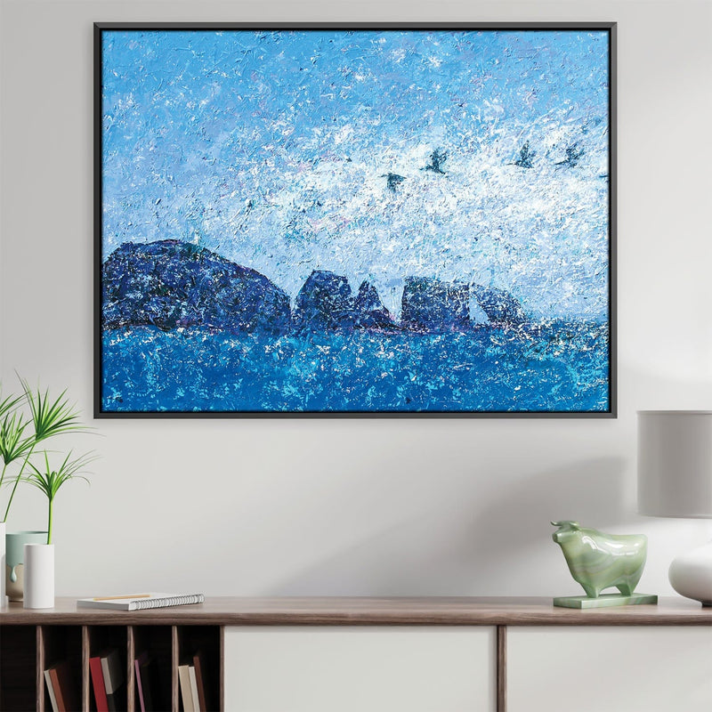 Island Mist Large Canvas