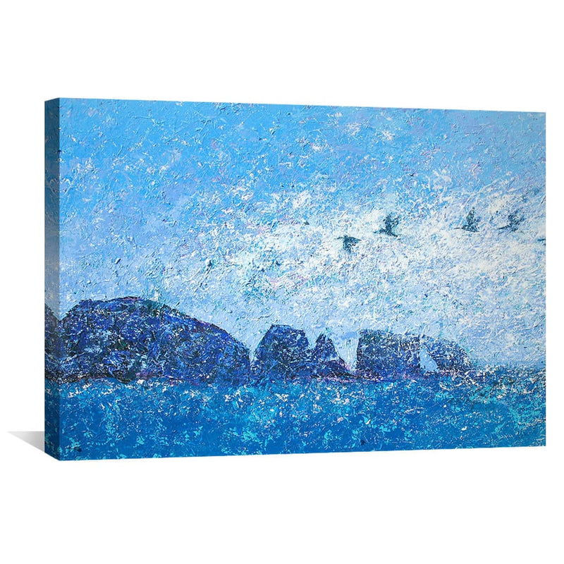 Island Mist Large Canvas