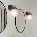 Acorn Glass Wall Sconce Light Fixture