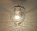 Acorn Glass Wall Sconce Light Fixture by The Lamp Goods