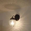 Acorn Glass Wall Sconce Light Fixture by The Lamp Goods