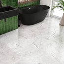 Italian Carrara Honed Marble Tiles 12x24