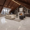 Italian Carrara Polished Marble Tiles 18x18