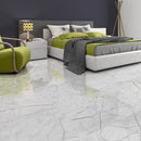 Italian Carrara Polished Marble Tiles 24x24