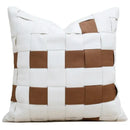 GobekUsa Italian Light Luxury Brown Cushion Cover for Sophisticated Home Decor.
